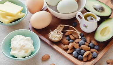 Makanan yang dibenarkan pada diet keto