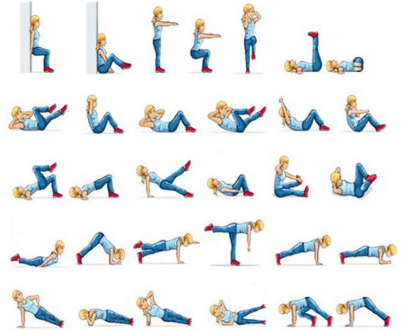 Latihan yang menurunkan berat badan di rumah